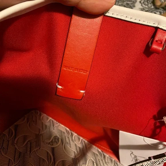 *****SOLD*****Christian Louboutin Small CABATA Spiked Studded Toile - Picture 5 of 14